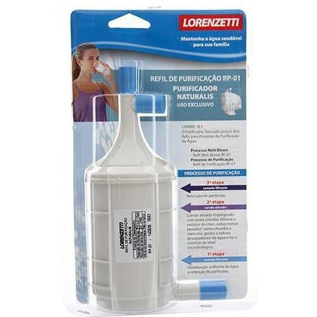 Refil de Purificação RP 01 para Naturalis Lorenzetti Original - Imagem 1