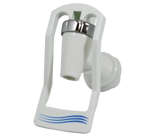 Torneira Alavanca Copo IBBL - Branca Gravação Azul - Imagem 1